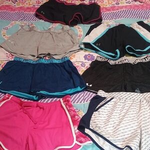 Under Armour Women's Shorts Collection - Pink, Gray, Black, Blue